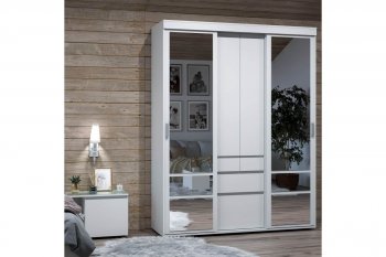 Шкаф-купе Одри 1.7м в Нюрбе - mebel154.com