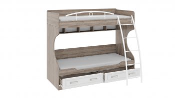 Кровать Прованс с металлической лестницей ТД-223.11.01 в Нюрбе - mebel154.com
