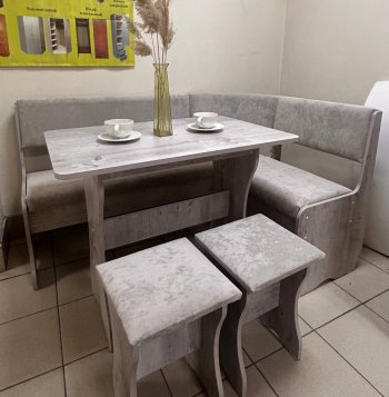 Кухонный уголок Миссия V ткань в Нюрбе - mebel154.com
