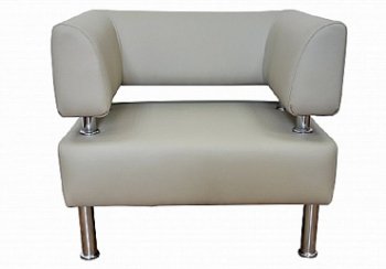 Офисное мягкое кресло ИЛТОН одноместный 1 в Нюрбе - mebel154.com