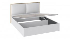 Кровать Квадро с мягкой обивкой и подъемным механизмом тип 1 в Нюрбе - mebel154.com