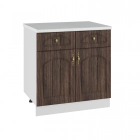 Монако С2Я 800 шкаф нижний 2 ящика в Нюрбе - mebel154.com