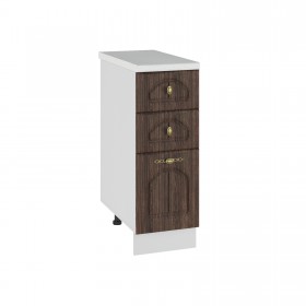 Монако СЯ 300 шкаф нижний с ящиками в Нюрбе - mebel154.com