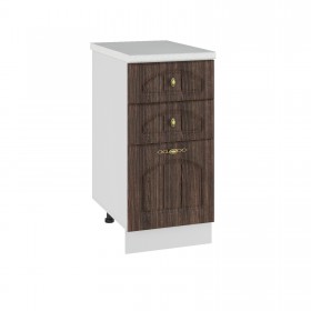 Монако СЯ 400 шкаф нижний с ящиками в Нюрбе - mebel154.com