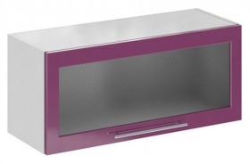Олива ПГС 800 шкаф верхний горизонтальный стекло в Нюрбе - mebel154.com