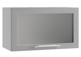Ройс ПГС 600 Шкаф верхний горизонтальный со стеклом в Нюрбе - mebel154.com