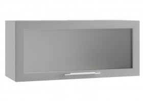 Ройс ПГС 800 Шкаф верхний горизонтальный со стеклом в Нюрбе - mebel154.com