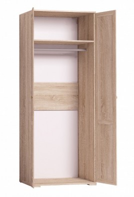 Шкаф для одежды 2-х дверный 12 Sherlock  в Нюрбе - mebel154.com