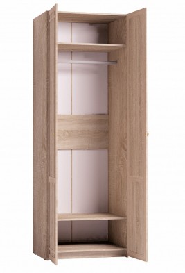 Шкаф для одежды 2-х дверный 62 Sherlock в Нюрбе - mebel154.com