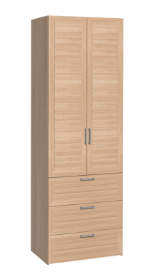 Шкаф для одежды 2-х дверный с ящ 12 Регата в Нюрбе - mebel154.com