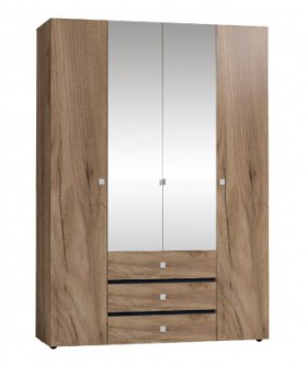 Шкаф для одежды 4-х дверный 555 Neo в Нюрбе - mebel154.com