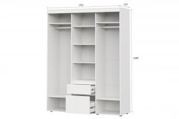 Шкаф-купе Одри 1.7м в Нюрбе - mebel154.com