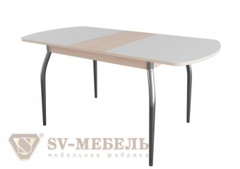 Стол обеденный раскладной-1(sv) в Нюрбе - mebel154.com
