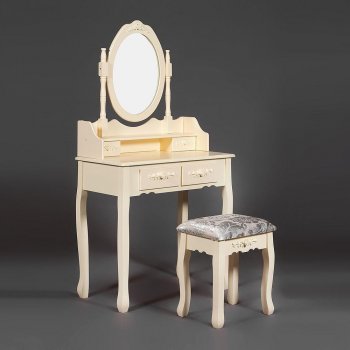 Туалетный столик с зеркалом и табуретом Secret De Maison ARNO ( mod. HX18-263 ) в Нюрбе - mebel154.com